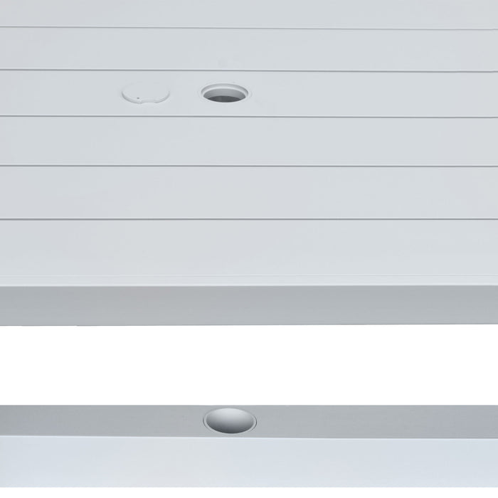 Nash - Outdoor Dining Table - Buff