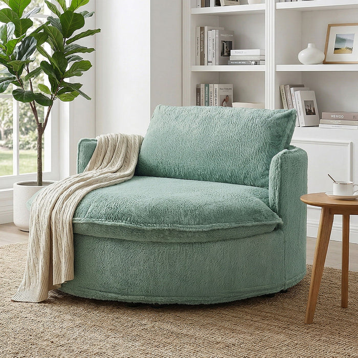 Round Lounge Sofa Chair For Living Room