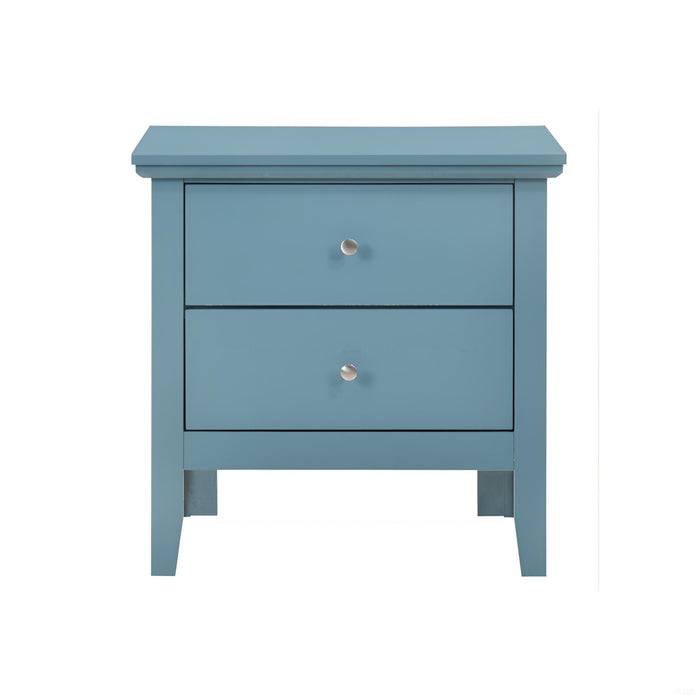 English Dovetailed Drawers Nightstand
