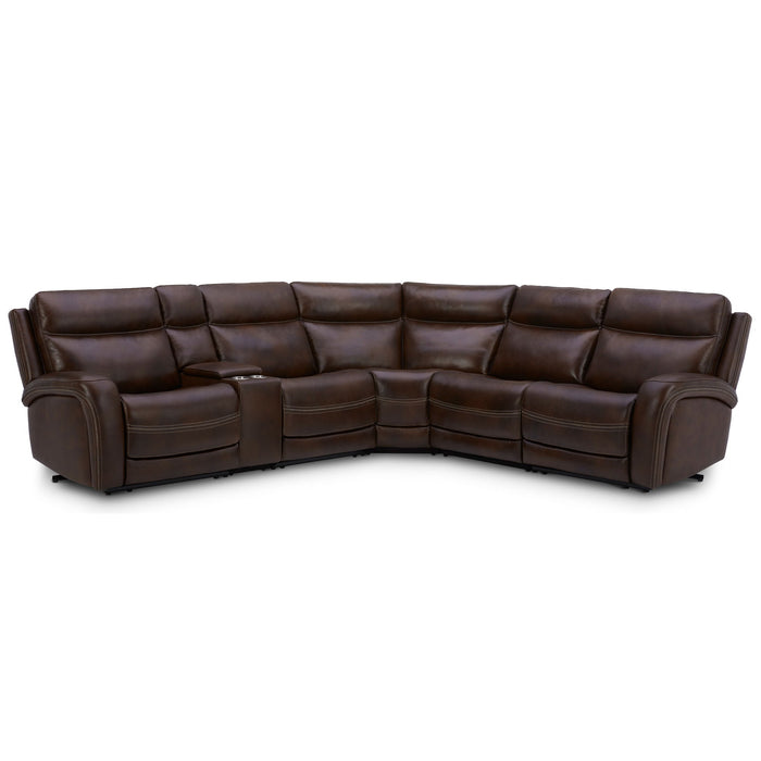 Blair - 6 Piece Sectional - Cognac