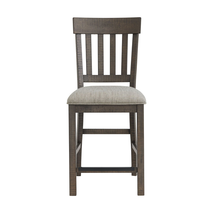 Sullivan - Slat Stool - Burnished Clay