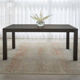 Modern Edge - Rectangular Leg Table - Caffe