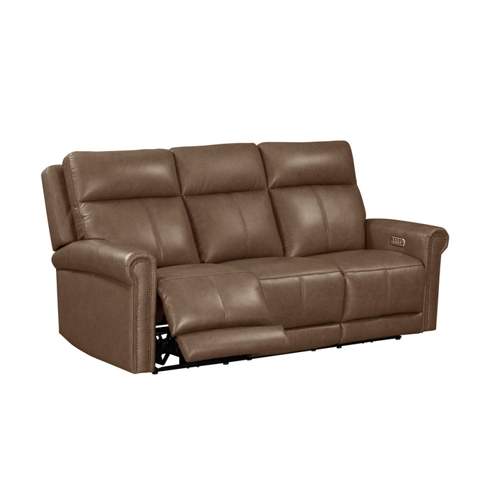 Alexander - Power Reclining Sofa With Console, Power Headrest & Lumbar