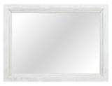 Stoa - Mirror - White / Brown