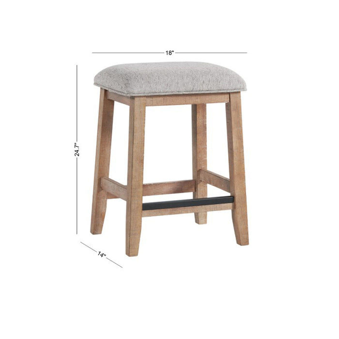 Highland - Backless Stool - Sandwash