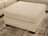 Mandi Point - Oversized Accent Ottoman - Marble