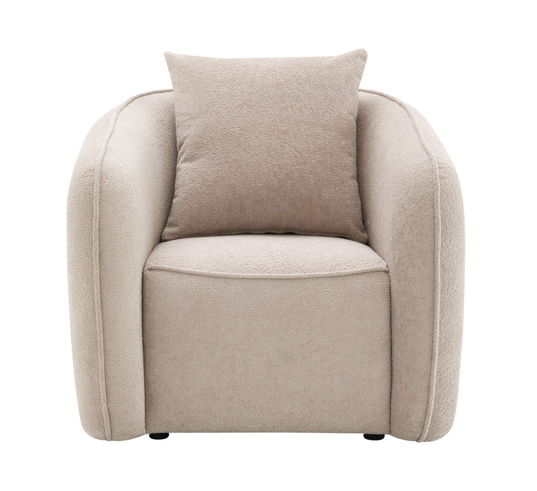 Keith - Chair With 1 Matching Color Toss Pillows