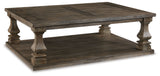 Johnelle - Rectangular Cocktail Table - Gray