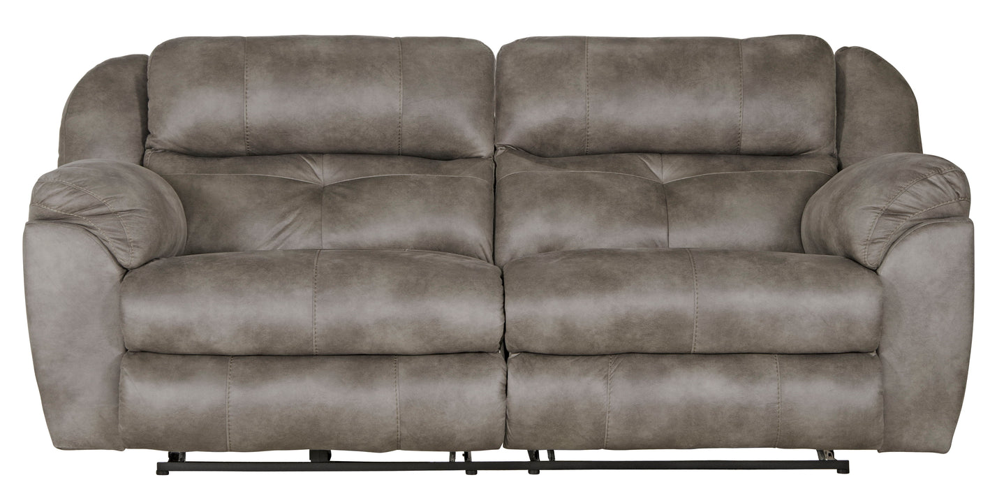 Ferrington - Power Lay Flat Reclining Sofa with Power Adjustable Headrest & Lumbar