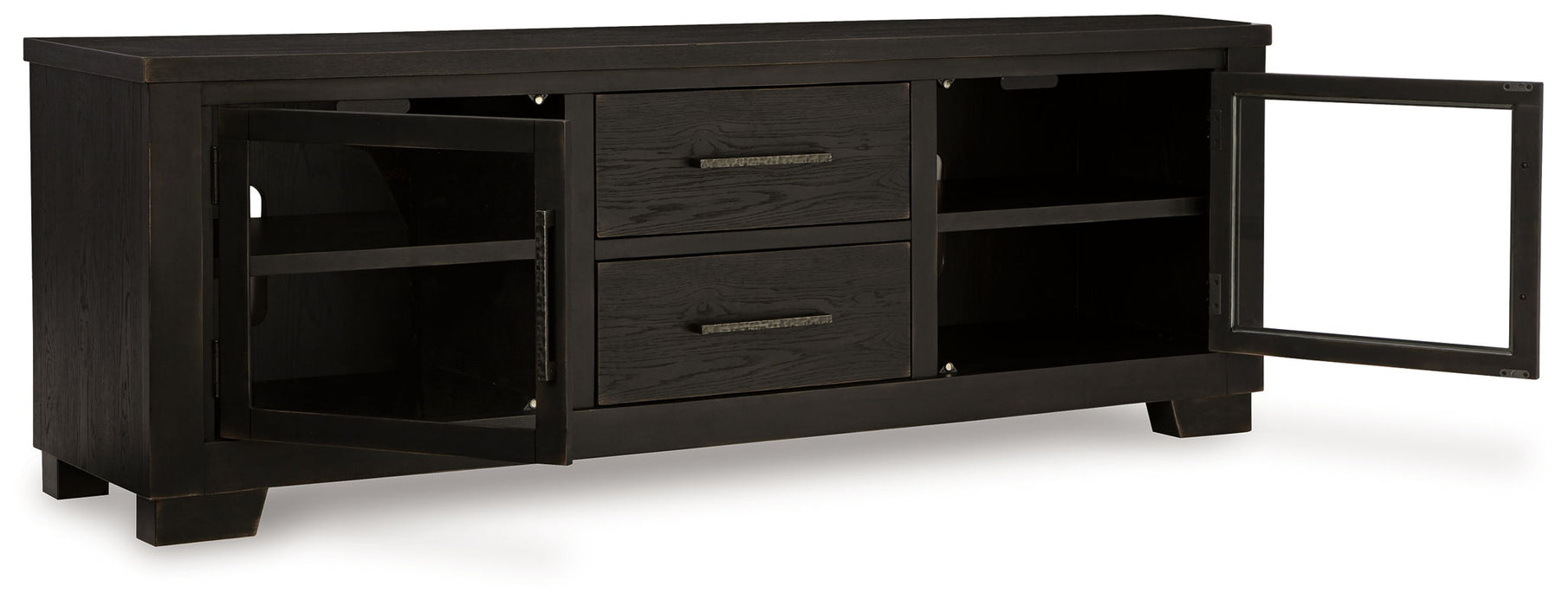 Galliden - Extra Large TV Stand - Black