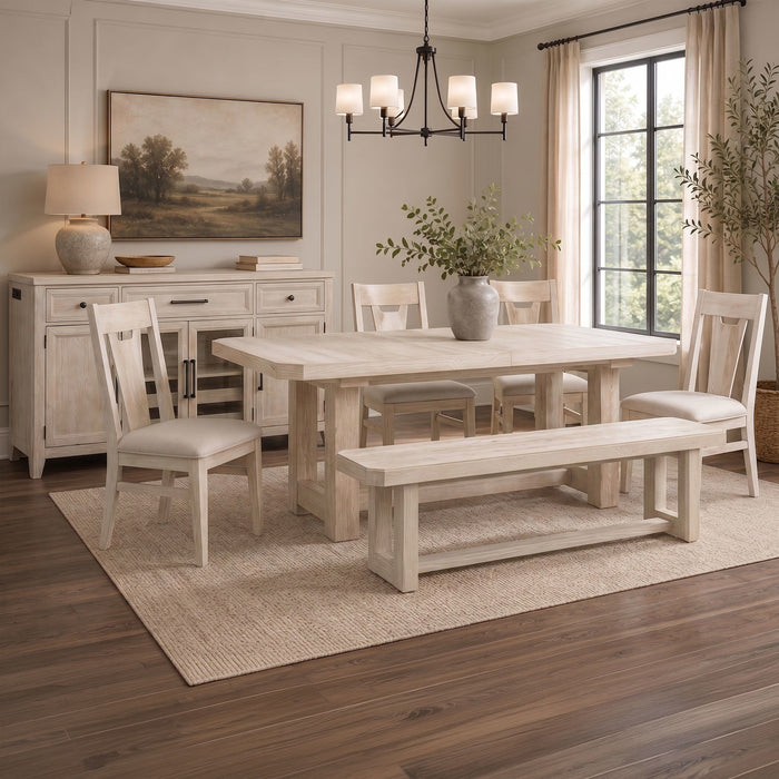 Carlson - Splat Side Chair - Washed Linen
