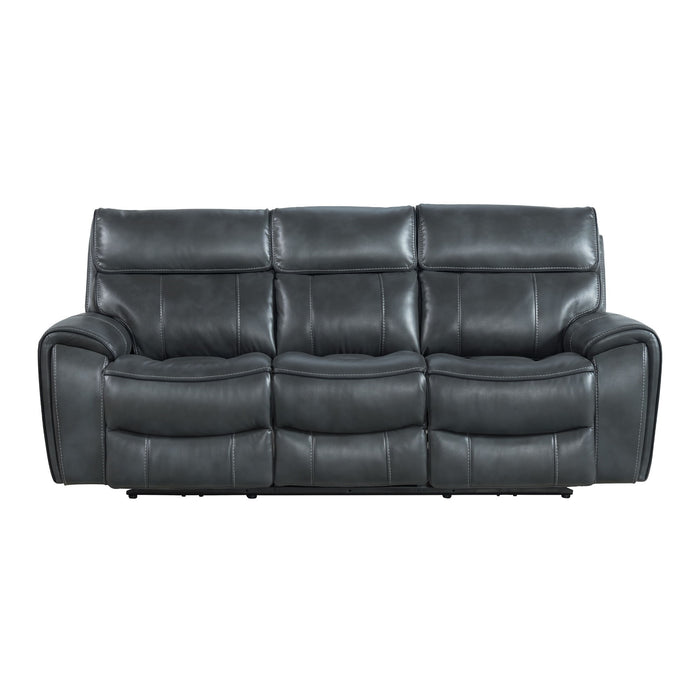 Summit - Dual-Power Sofa - Bolero Slate