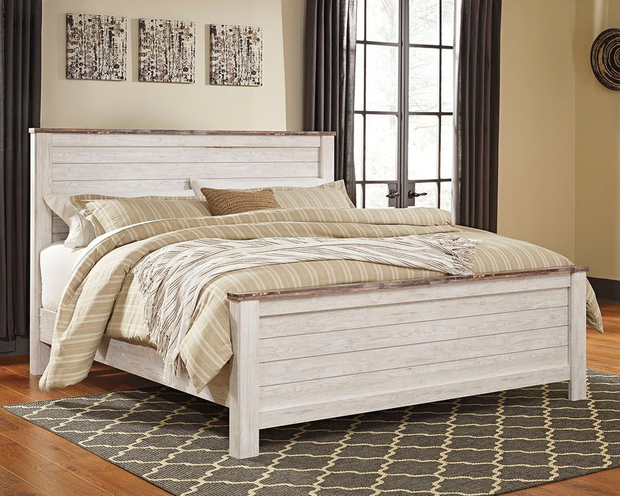 Willowton - Panel Bed