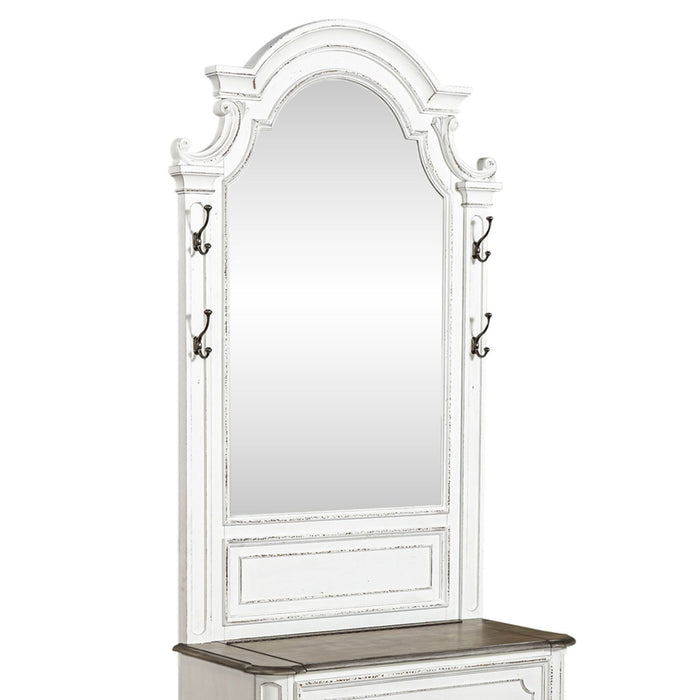 Magnolia Manor - Hall Tree Top - Antique White