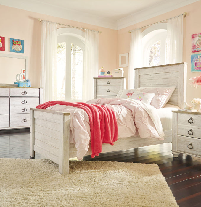 Willowton - Panel Bed