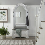 Magnolia Manor - 2 Piece Hall Tree - Antique White