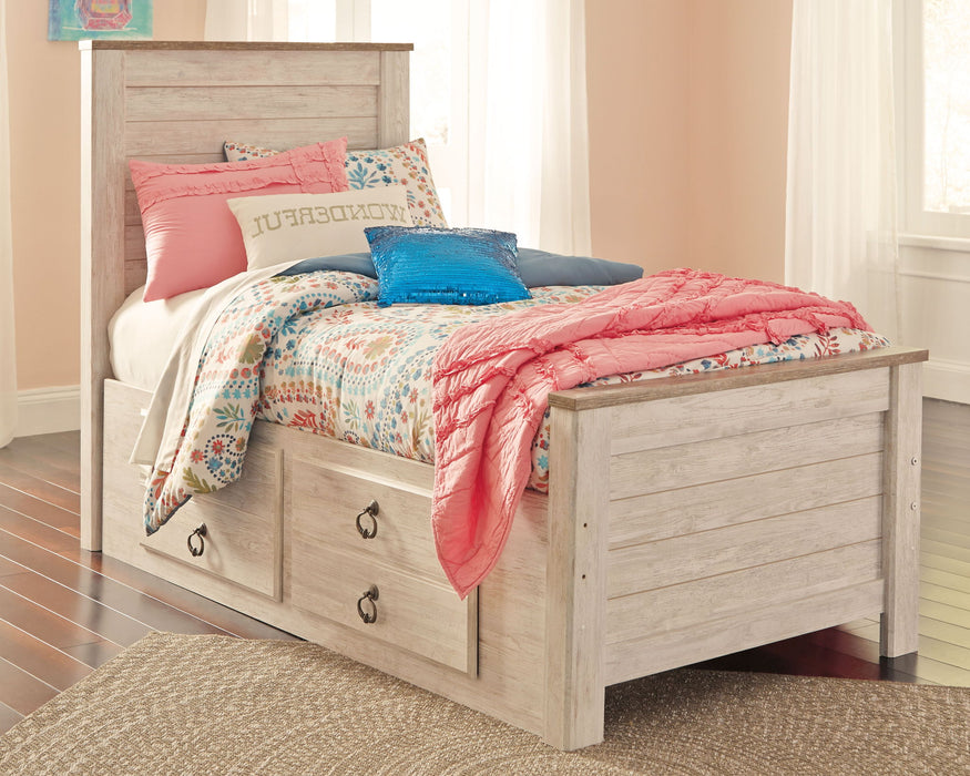 Willowton - Panel Bed