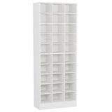 10 Tier Shoe Storage Cabinet With 30 Cubbies