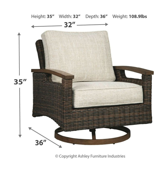 Paradise Trail - Medium Brown - 3 Pc. - Lounge Set