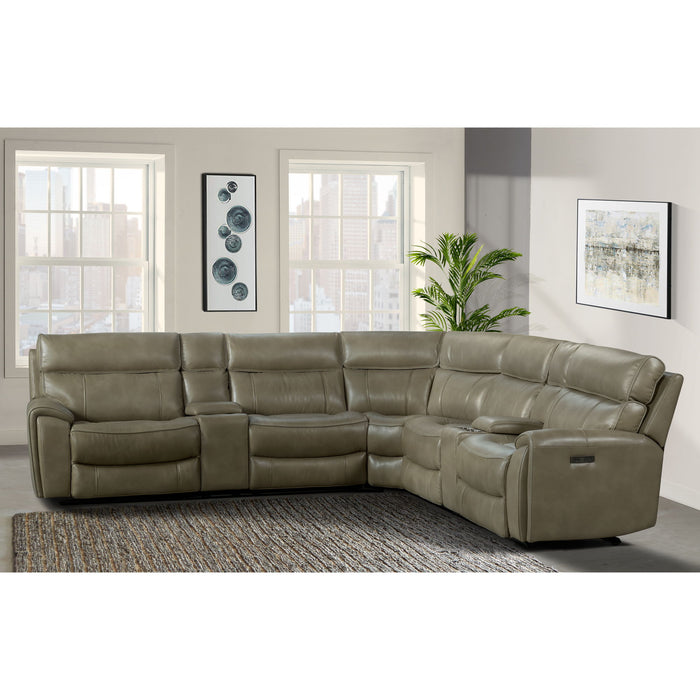 Summit - Dual-Power Sectional Set - Bolero Mushroom