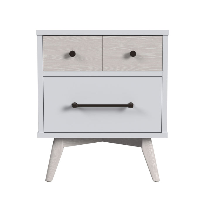 Rowan - Nightstand - Ash Linen