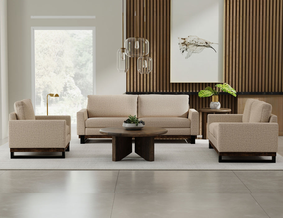 Blackburn - Loveseat - Capuccino Brown