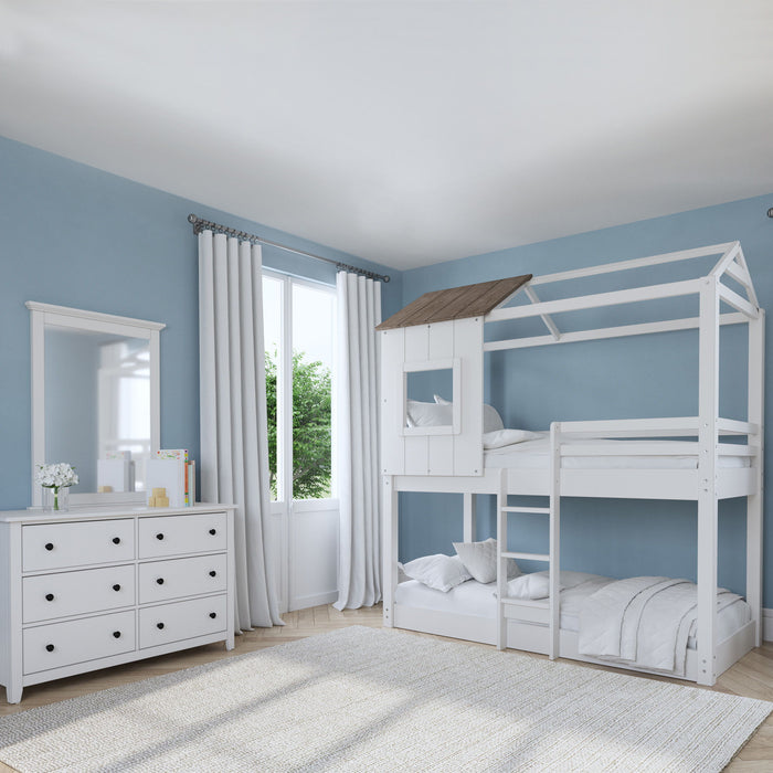 Lodge - Mirror - Cream