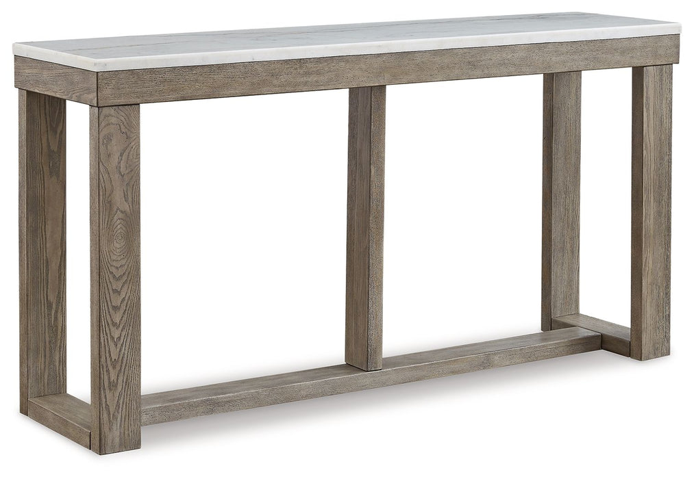 Loyaska - Brown/ivory - Sofa Table