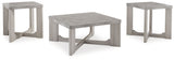Garnilly - Occasional Table Set (Set of 3) - Whitewash