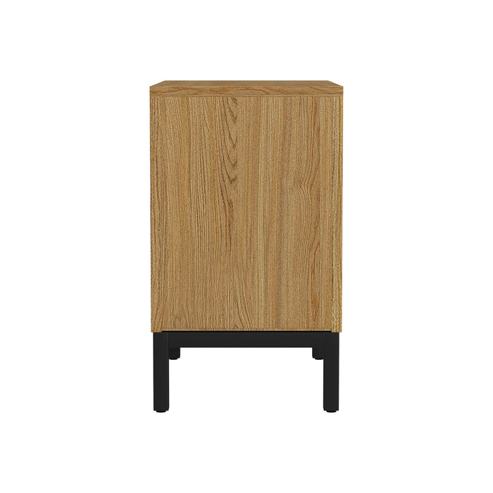Newport - Chairside Table - Natural Oak