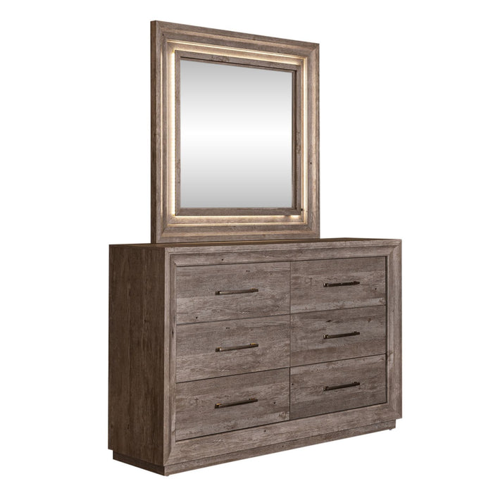 Horizons - Storage Bed, Dresser & Mirror