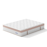 Snooze Mattress Company Harmony - 12" Euro Top Firm Hybrid Mattress With Independently Encased Coils & Gel Memory Foam