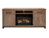 Parota - 70" Electric Fireplace - Dark Brown