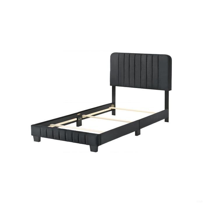 Channel Tufted Bed
