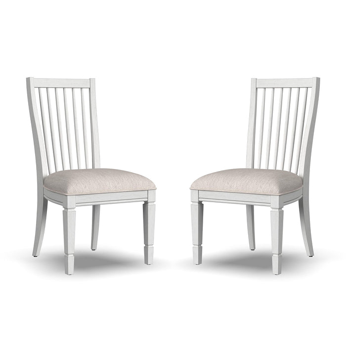 Melody - Upholstered Dining Chair (Set of 2) - White