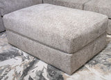 Nexora-Court - Oversized Accent Ottoman - Burlap
