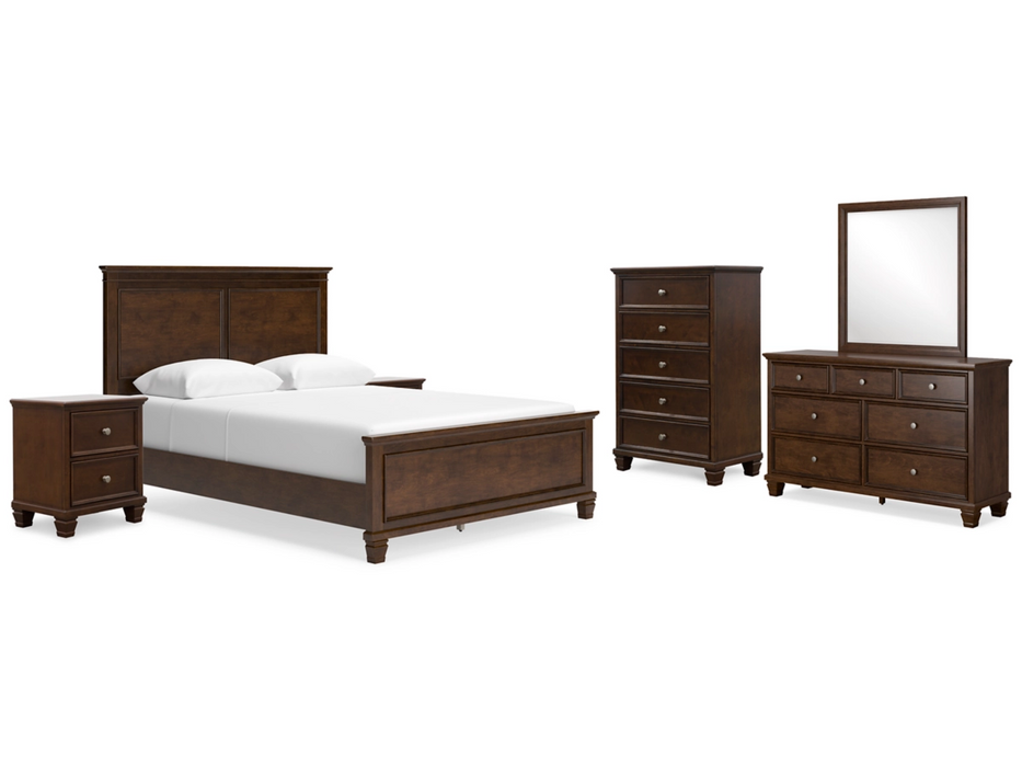 Danabrin Queen Panel Bed Bedroom Set in Brown  by Ashley Furniture