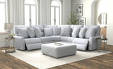 Majesty - Deep Seating Power Reclining Sectional And Ottoman
