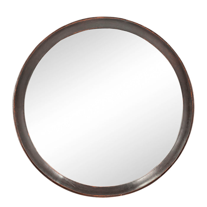Transitional Decor Style Wall Mirror Decor With Frame For Bathroom