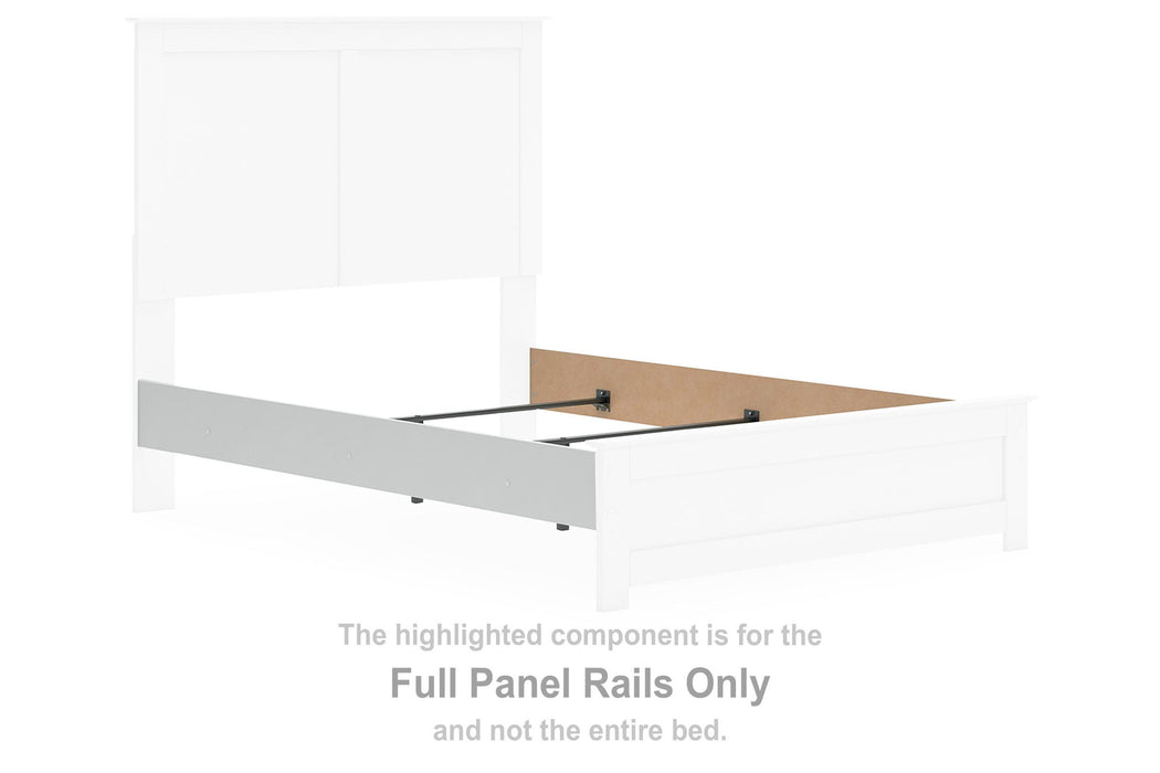 Bostwick Shoals - Full Panel Rails - White
