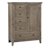 Leland - Wood Chifferobe - Sandwash
