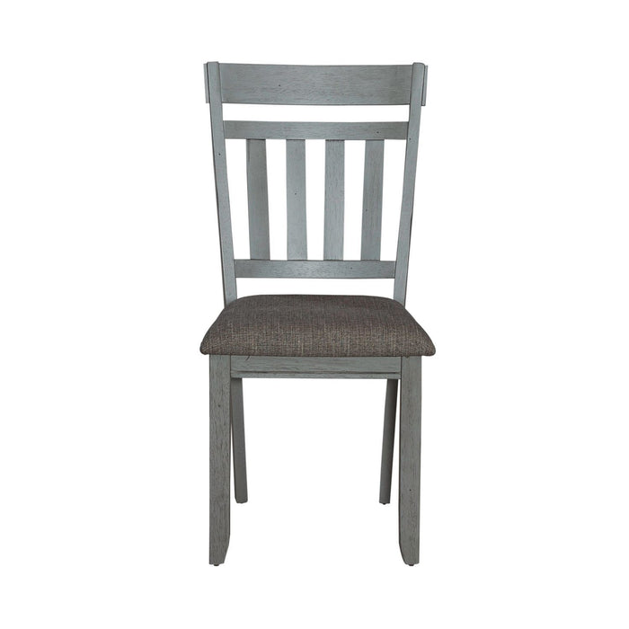 Newport - Splat Back Side Chair (RTA) - Gray