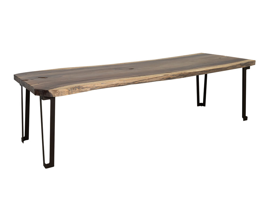 Natural Parota - Rectangular Table (Live Edge) - Light Brown