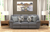 Trifecta - Sofa With 3 Recliners and Drop Down Table
