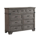Forge - Tall Dresser - Brushed Steel
