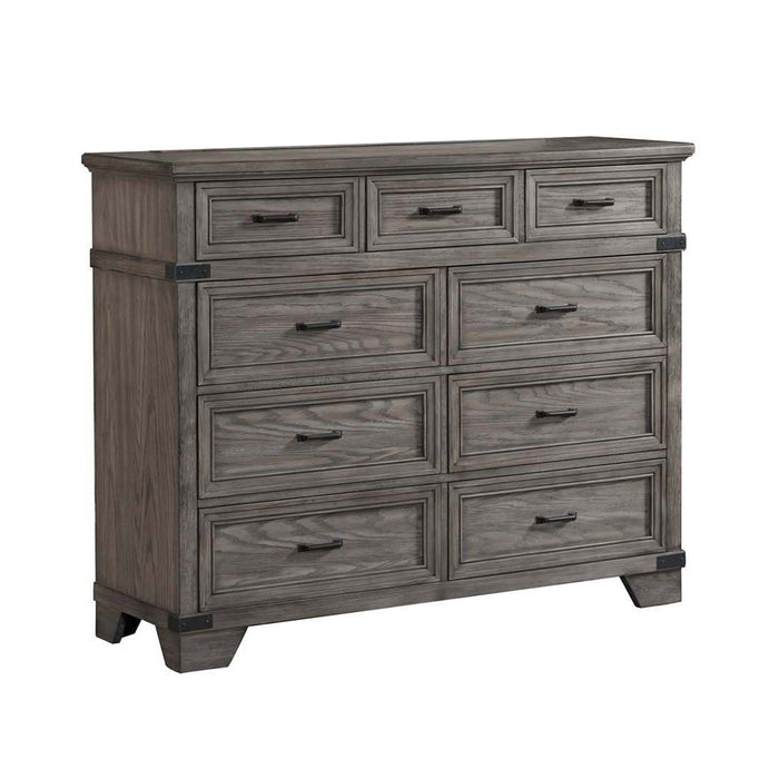 Forge - Tall Dresser - Brushed Steel