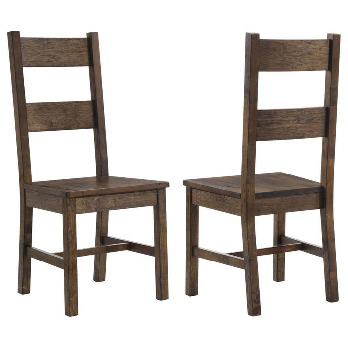 Coleman - Dining Side Chair (Set of 2) - Rustic Golden Brown