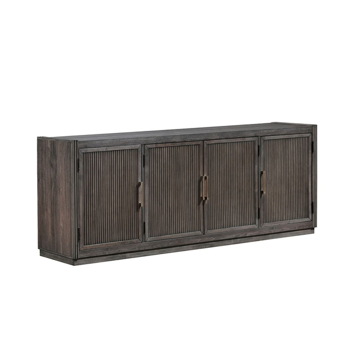 Modern Edge - 77" TV Console - Brown