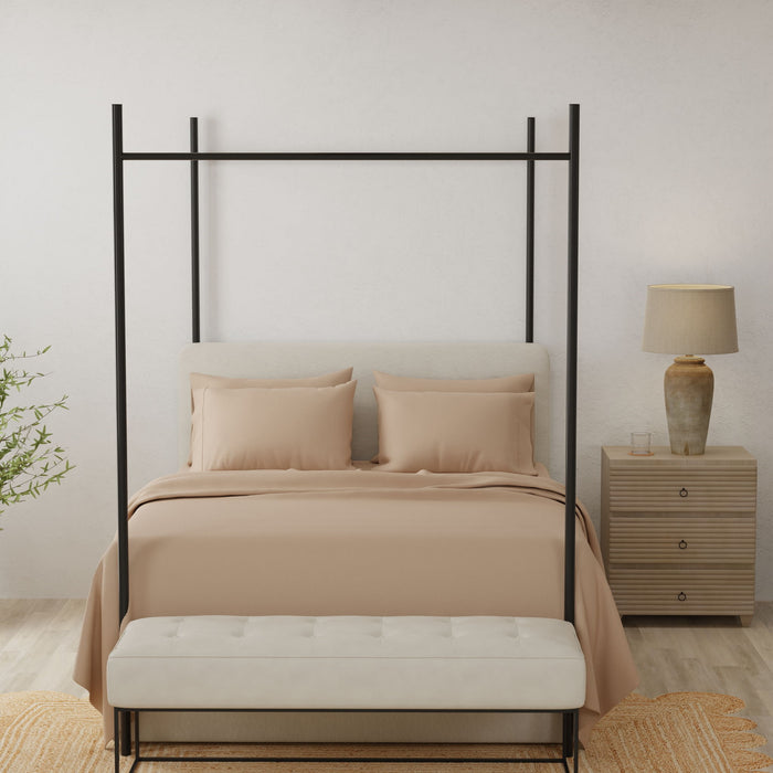 Brushed Hypoallergenic Split Sheet Set