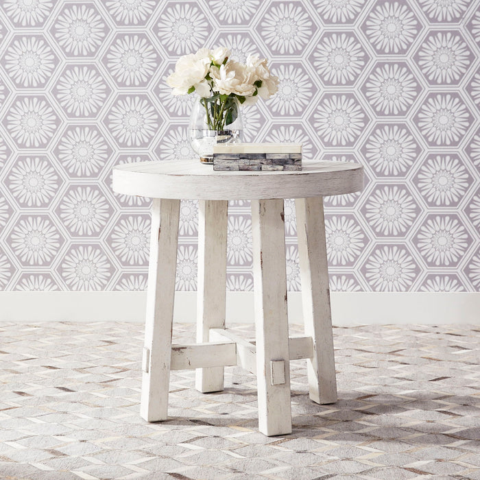 Modern Farmhouse - Splay Leg Round End Table